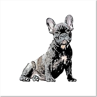 French Bulldog Pop Art Dog Owner Gift Posters and Art